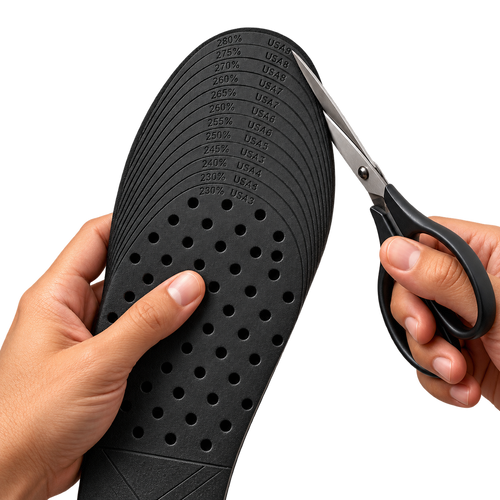 02 - Cut according to your Shoe Size